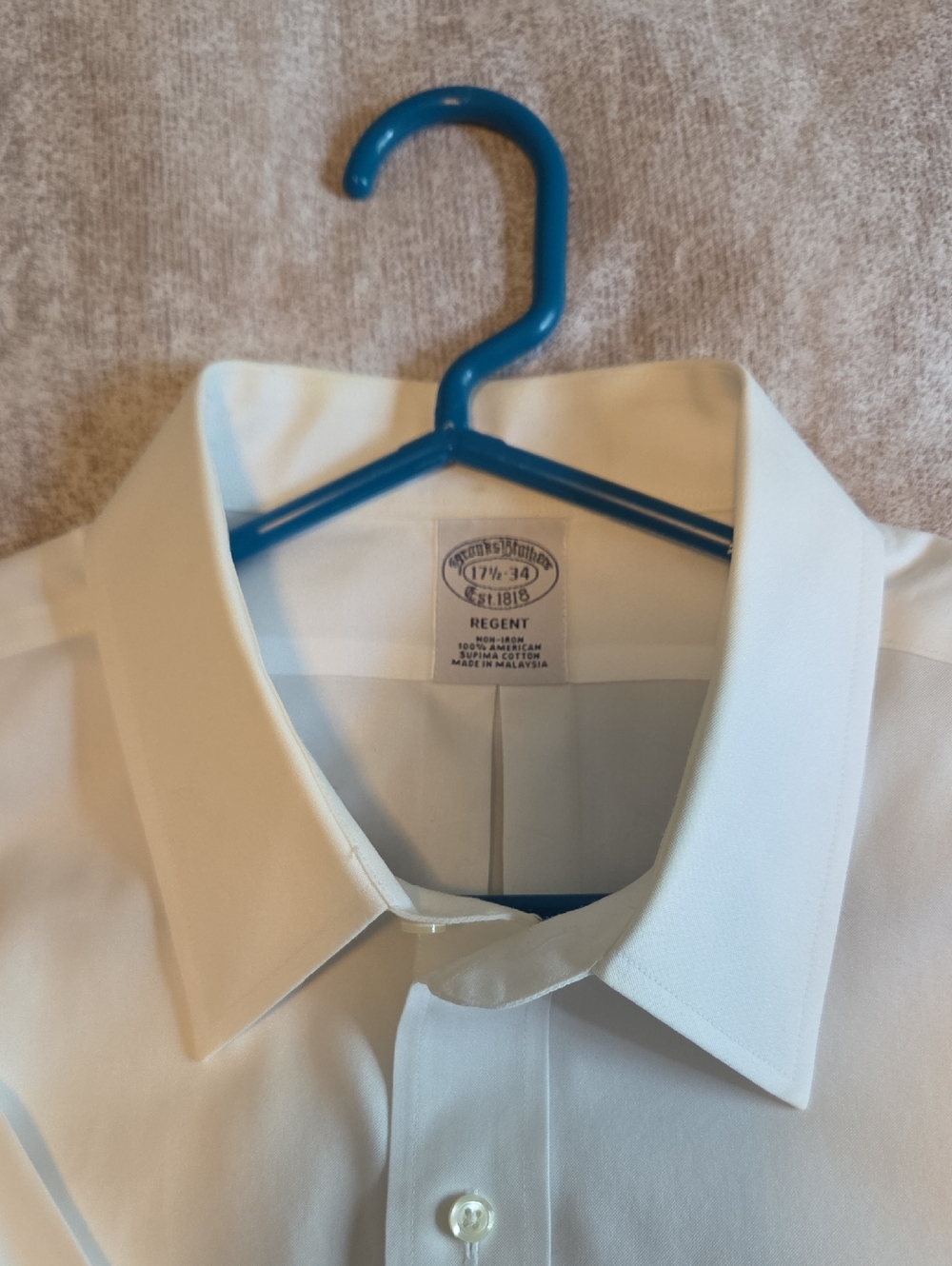 Brooks Brothers Men’s Classic White Dress Shirt